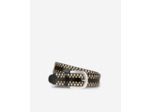 Ceinture en cuir avec studs black