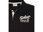 Polo avec logo brodé et patte contrastée