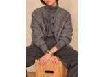 Gilet COSMO en mohair et laine