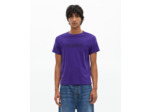 T-shirt avec imprimé violet electric blue