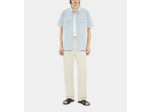 Chemise Manches Courtes En Denim light blue