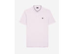 Polo Manches Courtes Col Officier Broderie Tk pale pink