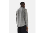Chemise manches longues a carreaux black white