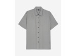 Chemise a manches courtes col classique black white