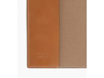 Couverture en cuir lisse et carnet de notes A5