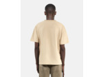 T-shirt manches courtes avec print beige taupe