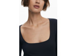Robe À Manches Longues En Maille – Femme