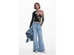 T-Shirt À Manches Longues En Maille – Femme