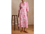 Robe longue MIRANA en coton