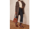 Manteau ANABELLE motif chevrons