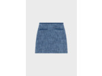 Jupe courte en tweed - VASTHIE