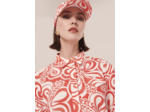 Top Tallulah Corail en Coton
