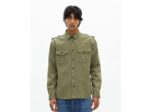 Surchemise style officier kaki olive night