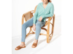 Cardigan glace a la menthe