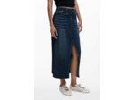 Jupe Mi-Longue En Denim – Femme