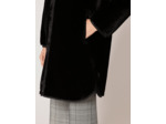 Manteau Milor Noir en Polyester