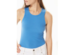 Debardeur nacre bleu