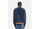 Sweat avec print washed navy