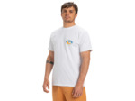 T-shirt Quiksilver blanc classique