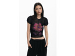 T-Shirt À Manches Courtes En Maille – Femme