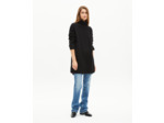 Robe courte en laine noire black