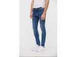 Denim skinny fit, jambe très ajustée, effet "seconde peau", taille medium