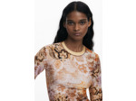T-Shirt À Manches Courtes En Maille – Femme