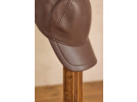 Casquette HELGA en cuir