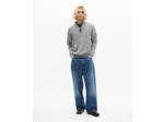Pull col montant gris grey