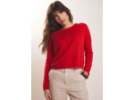 Pull col bateau 100% cachemire