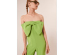 Combinaison Cœur Vert en Polyester