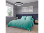 Drap housse Harmonie Satin de coton coloris Turquoise