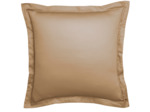 Taie d'oreiller Harmonie Satin de coton coloris Caramel