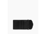 Porte cartes à bandoulière amovible Pia en cuir lisse