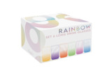 RAINBOW 6 verres à orangeade 50cl teinté