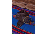 Ceinture en cuir tressé Eloise