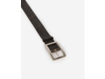 Ceinture en cuir effet vieilli brown