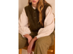 Gilet LOULOU en mohair et laine