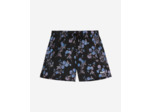 Maillot de bain imprime fleurs black blue