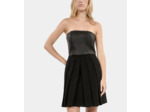 Robe Bustier Courte Noire black