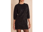 Robe courte en maille à sequins REVEILLON