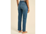 Jean taille haute cinq poches