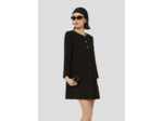 Robe Rosario Noir en Polyester