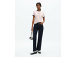 T-shirt manches courtes print classique lila
