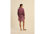 Robe courte à motifs