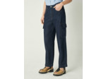 Jean babou bleu indigo
