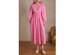 Robe longue LIVE en coton