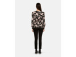 Top A Manches Longues En Jacquard black / pink