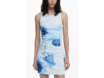 Robe Sans Manches En Tissu – Femme