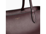 Grand sac cabas Louise en cuir grainé